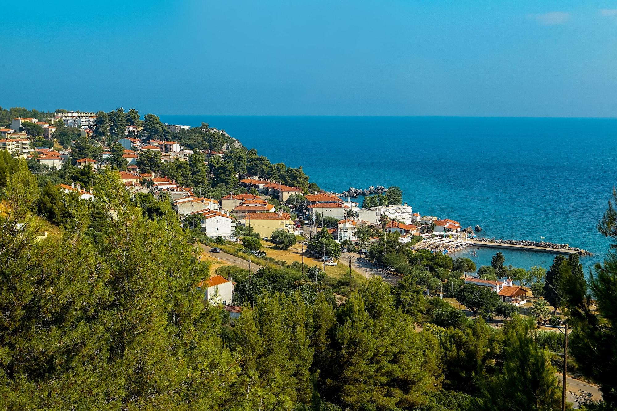 Xenios Loutra Village Beach Hotel Agia Paraskevi  Bagian luar foto
