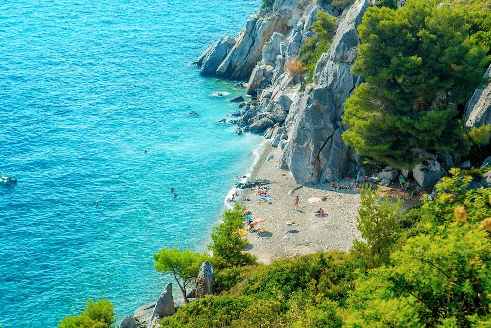 Xenios Loutra Village Beach Hotel Agia Paraskevi  Bagian luar foto