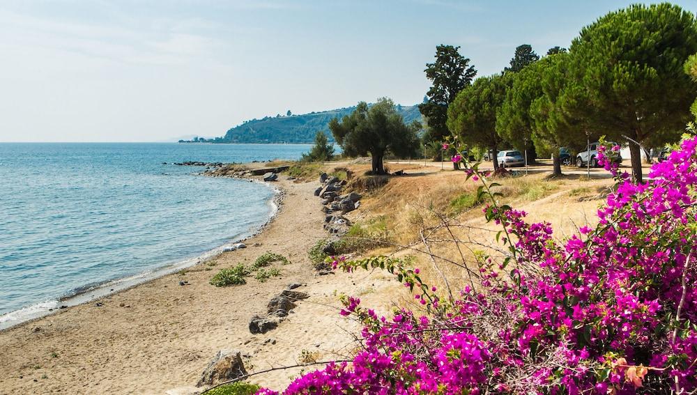 Xenios Loutra Village Beach Hotel Agia Paraskevi  Bagian luar foto
