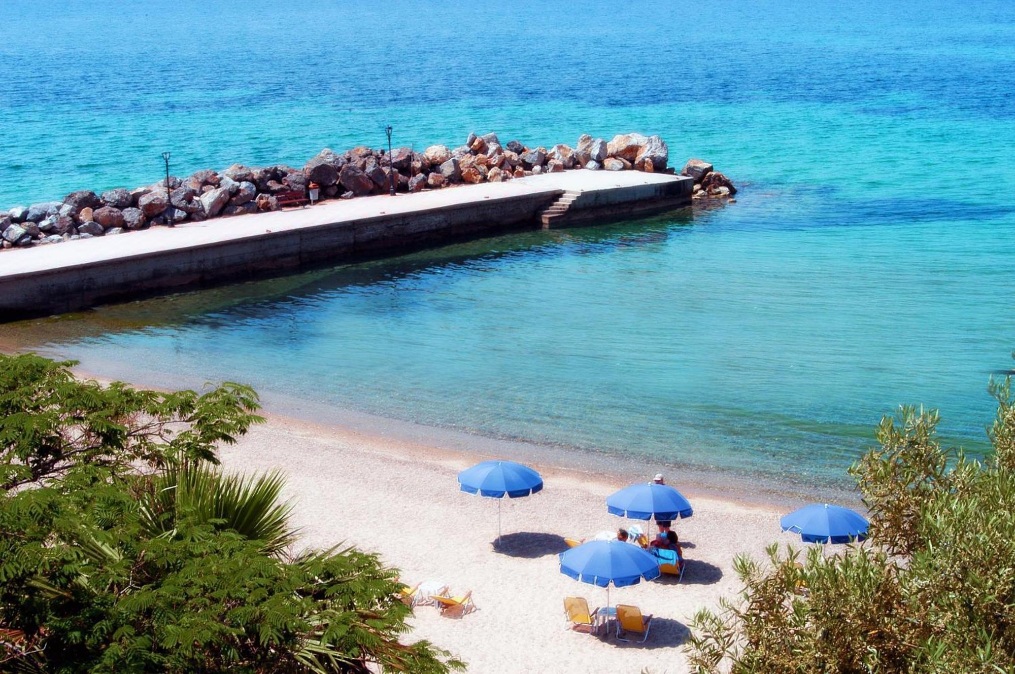 Xenios Loutra Village Beach Hotel Agia Paraskevi  Bagian luar foto