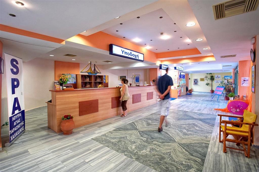 Xenios Loutra Village Beach Hotel Agia Paraskevi  Bagian luar foto