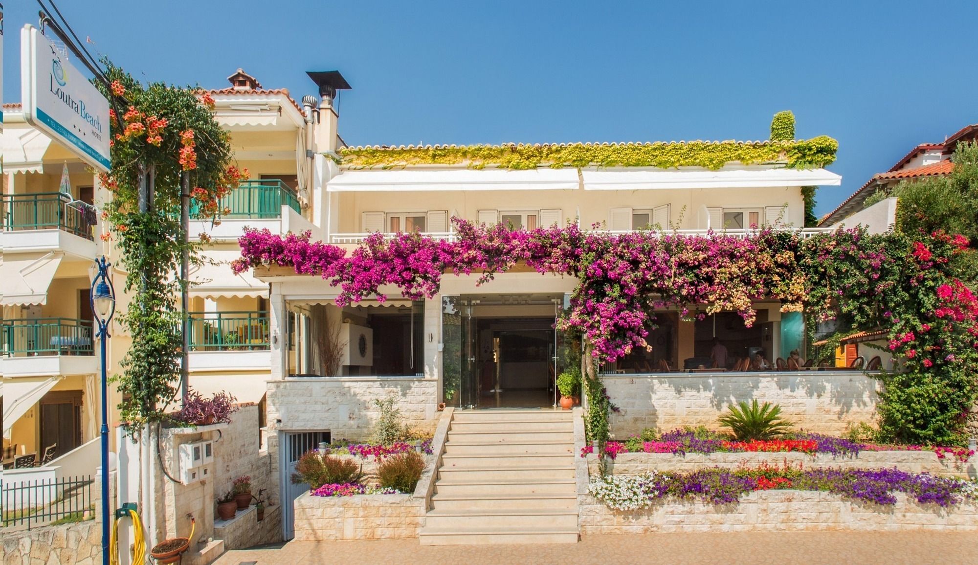 Xenios Loutra Village Beach Hotel Agia Paraskevi  Bagian luar foto